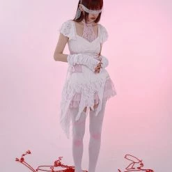 Summer 2022 [Evil Tooth] Raguel - The Redemption Angel Mini Dress