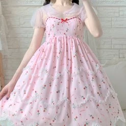 [Mid Season SALE] La Rose Rouge French Lace Dress (Design By Canmi)