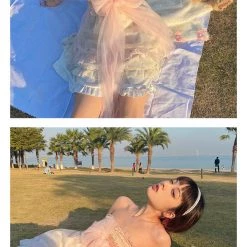 New Arrivals [Premium Selected] Last Dream Soft Yarn Ribbon Bra Top (designer Arilf)