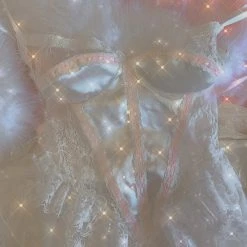 RosySwan [Premium Selected] Paris Night Vintage Lingerie Body Dress