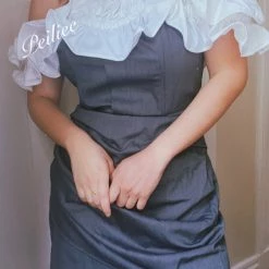 Sugar Fairy [Mid Season Sale] Chic Lady Off-shoulder Suit Dress