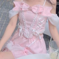 Summer Joy Anna's Garden Mini Skirt Set