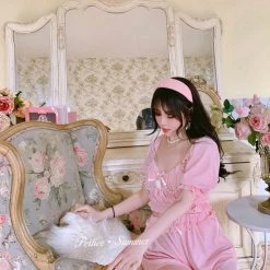 Summer Joy [Mid Season Sale ] Girls From The Oil Painting Loungewear Set (Designer SJ)