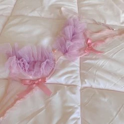 Peiliee Shop [Handmade Lingerie] Lavender Dream Bra New Arrivals