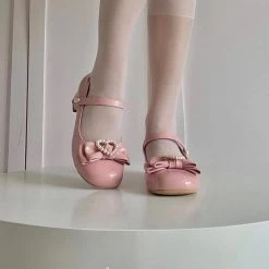 Kaguya New Arrivals [Pre-order] Sweet Ballerina Doll Mid-heel Sandal