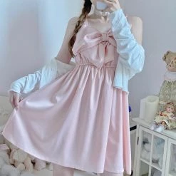 Peiliee ShopX Canmi [Premium Selected] Kiss Me Softly Satin Dress