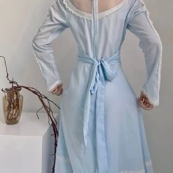 Summer 2022 Princess Diary Vintage Inspired Gunner Sax Style Dress