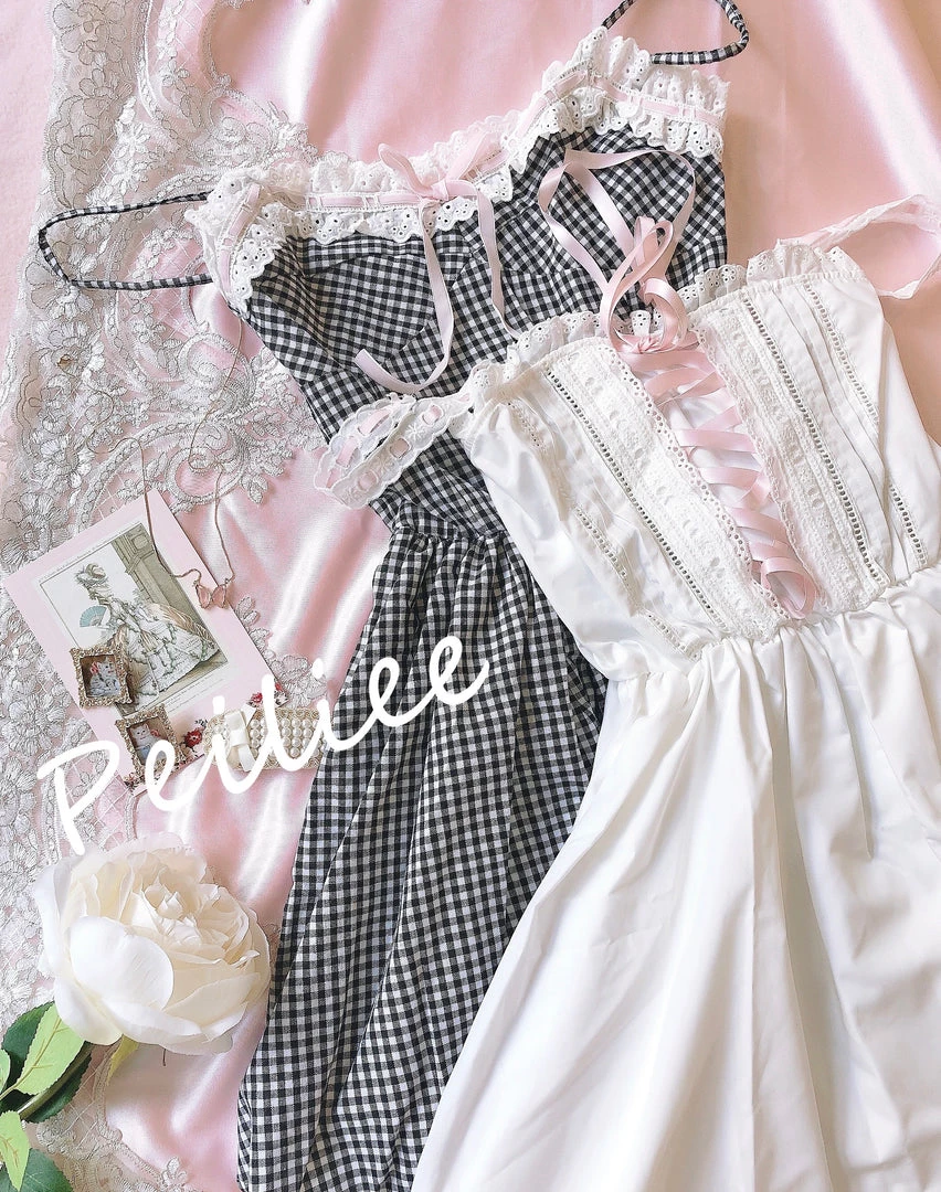 Peiliee Ballet Dream Babydoll Ballerina Gingham Dress New Arrivals 5 Peiliee Ballet Dream Babydoll Ballerina Gingham Dress New Arrivals