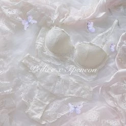 Japanese Lingeire New Arrivals [Mid Season SALE] Dreamy Butterfly Bra Set