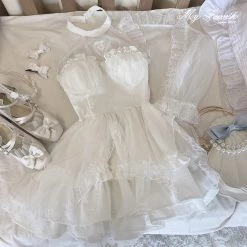 My Favorite 2022 Lost In Rose Land Romantic Mini Dress