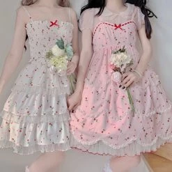 [Mid Season SALE] La Rose Rouge French Lace Dress (Design By Canmi)