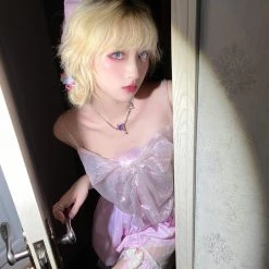 Peiliee Shop Floral Fairy Lingerie Set With Bralette And Pantie