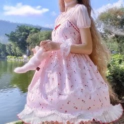 [Mid Season SALE] La Rose Rouge French Lace Dress (Design By Canmi)