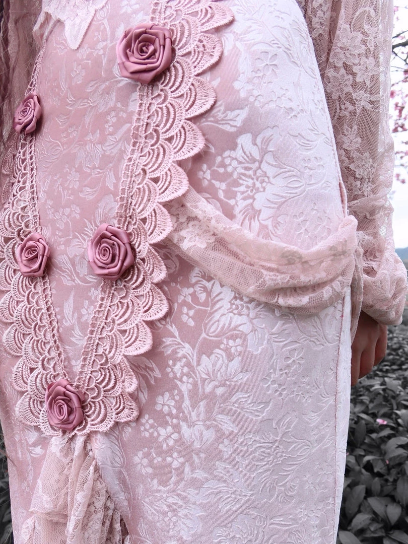 Blood Supply Sakura Dusk 3D Rose Corset Top Set Summer 2022 4 Blood Supply Sakura Dusk 3D Rose Corset Top Set Summer 2022