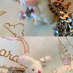 YOKO New Arrivals Bad Lil Bunny Doll Hairpin / Necklace