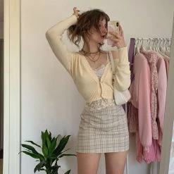 Peiliee Design New Arrivals [By Peiliee] You Are My Dream Yellow Cardigan