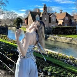 [Arilf] Mermaid Fairy Doll Floral Top Vest