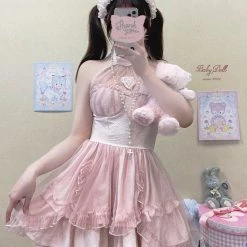 My Favorite 2022 Lost In Rose Land Romantic Mini Dress