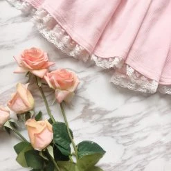 Peiliee Shop [2022 Remade] Lolita Dream Pink Cotton Dress