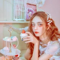 [Sample Sale] Peiliee 2 Years Anniversary The Dreamy Velvet Dress And Cotton Dress Set New Arrivals