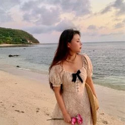 Boss JIA [Premium Selected] My Favorite Season Floral Mini Dress