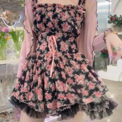 [Premium Selected] Rozen Maiden Floral Set Mini Dress (designer Arilf) New Arrivals