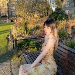 Arilf Pomegranate Flower Sea Floral Dress 28 Arilf Pomegranate Flower Sea Floral Dress