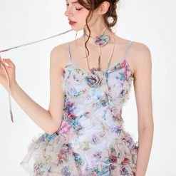 [Unosa] The Blossom Garden Bodycon Mini Dress New Arrivals