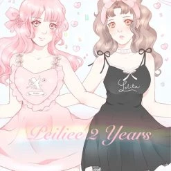 [Sample Sale] Peiliee 2 Years Anniversary The Dreamy Velvet Dress And Cotton Dress Set New Arrivals