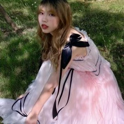 [August Unicorn] Sakura Garden Handmade Dress New Arrivals