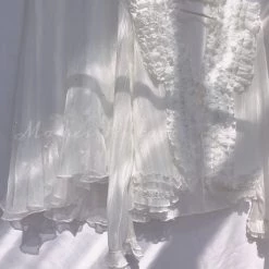 MANXI VINTAGE [Limited Edition] Butterfly Garden Chiffon Cardigan Skirt Set New Arrivals