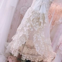 RosySwan New Arrivals [Last Chance] Dream Fairy Handmade Vintage Lingeire Body Dress