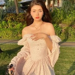 Boss JIA Perfumer At Sunset Floral Dress