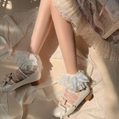 Peiliee Shop Ballerina Dream Handmade Lace Socks New Arrivals