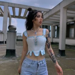 Ricchie New Arrivals [Handmade] Snow Angel Corset