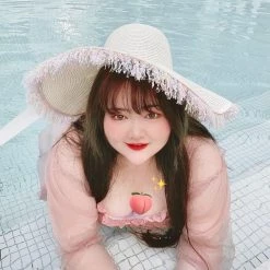 DAJUN [Curve Beauty] Princess Rose Dress Style Swimsuit Swim Wear New Arrivals