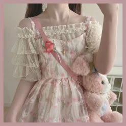 My Favorite 2022 New Arrivals [Basic] Tulips Letter Mini Dress