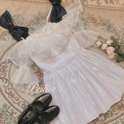 One To Land [Premium Selected] Moonlight Memory Mini Dress