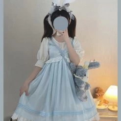 My Favorite 2022 [Basic] Mermaid Doll Mini Dress New Arrivals