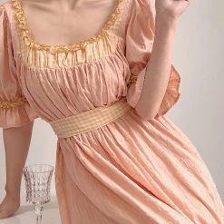 Summer 2022 Flowers And Songs Vintage Inspired Dress