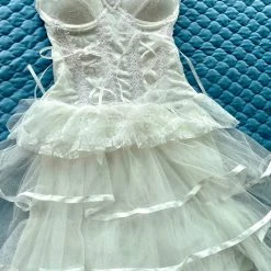 Peiliee Shop [Basic] Rosen Season Corset Dress Set New Arrivals