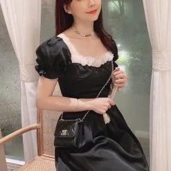 [Customized] Dark Swan Princess Mini Dress