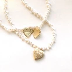 Peiliee Shop Natural Pearl Cinderella Dream Handmade Vintage Necklace New Arrivals