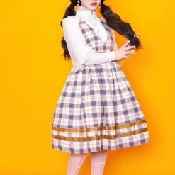 Peiliee Shop [Mid Season SALE] Ribbon Doll Lace Stocking