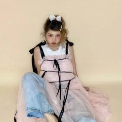 [August Unicorn] Sakura Garden Handmade Dress New Arrivals