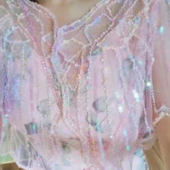Peiliee Shop Mermaid Shell Handmade Sparkling Outer