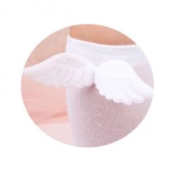 Peiliee Shop New Arrivals [Basic] Angel Wing Socks