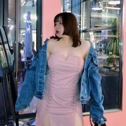 Lan Studio New Arrivals [Curve Beauty] Spice Girls Y2K Dress