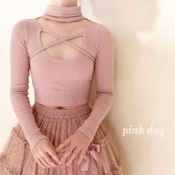 RIBERRY [Basic] Soft Angels Multi Wear Sweater Knitwear Basic Collection