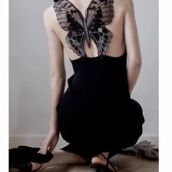 Rose Rosee New Arrivals The Blooming Butterfly Bodycon Midi Dress